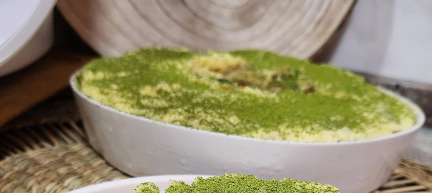 TIRAMISÚ DE Té Matcha