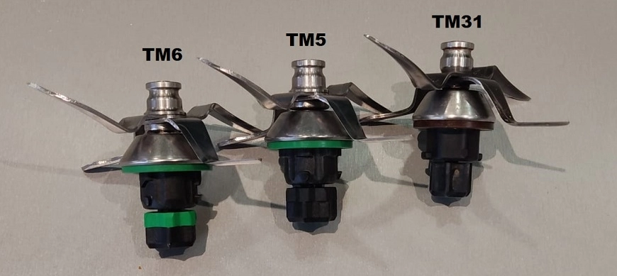 Cambiar las cuchillas del Thermomix