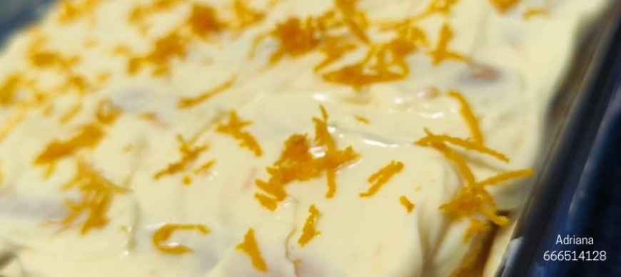 TIRAMISÚ A LA NARANJA