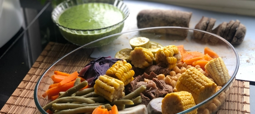 PUCHERO CANARIO CON THERMOMIX