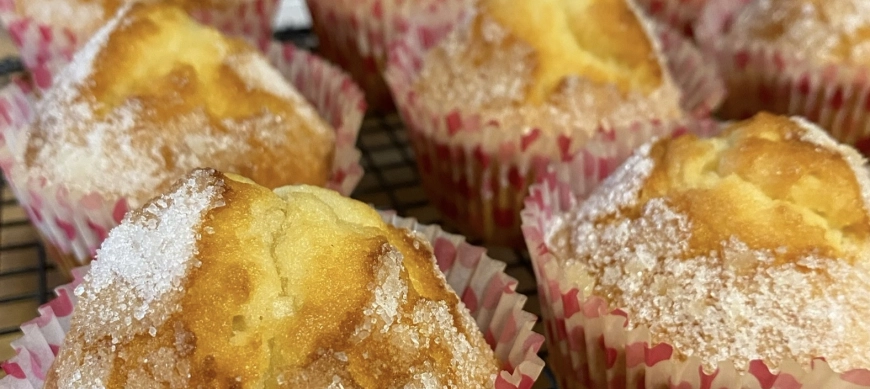 Magdalenas de nata