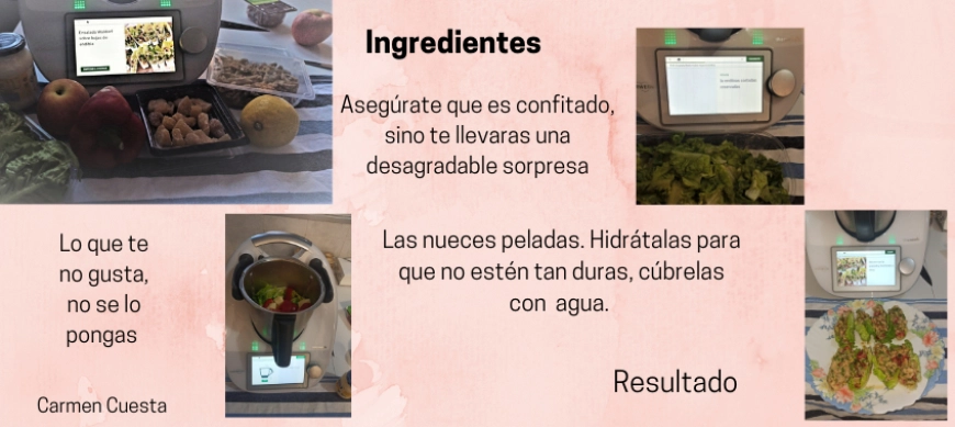 ENSALADA CON BASE DE LECHUGA