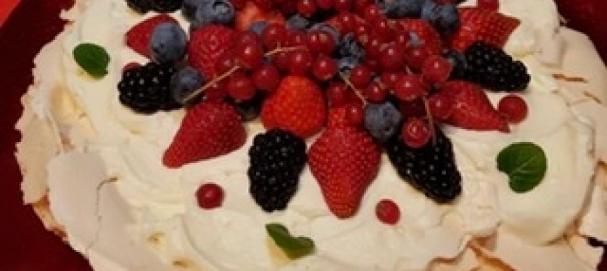 Pavlova con Thermomix