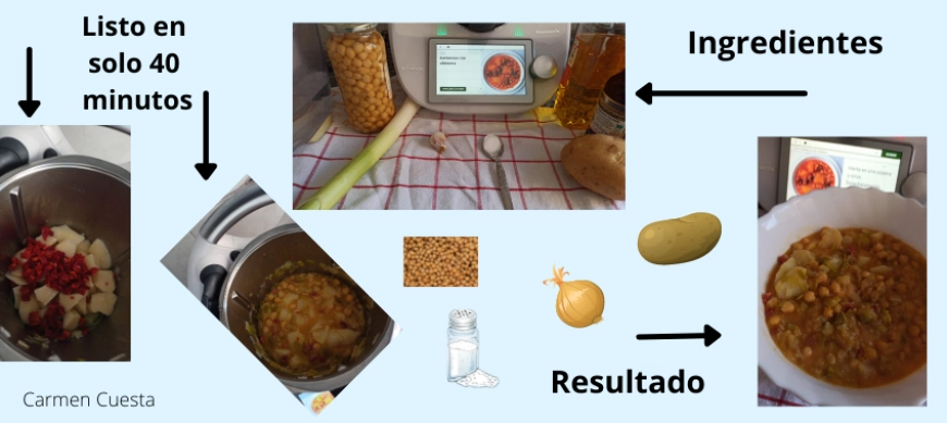 GARBANZOS CON CHORIZO ASTURIANO