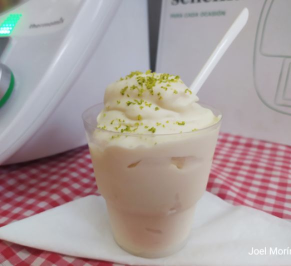 Helado de Key lime pie
