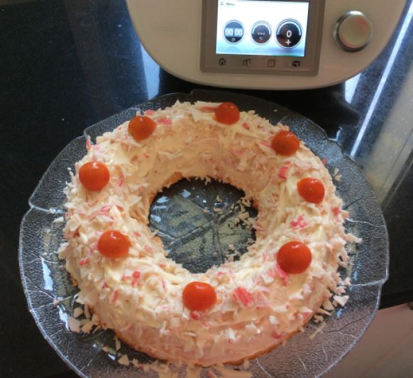 Pastel de Cangrejo