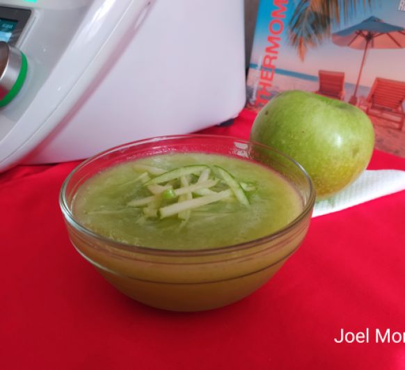 Sorbete de manzana verde