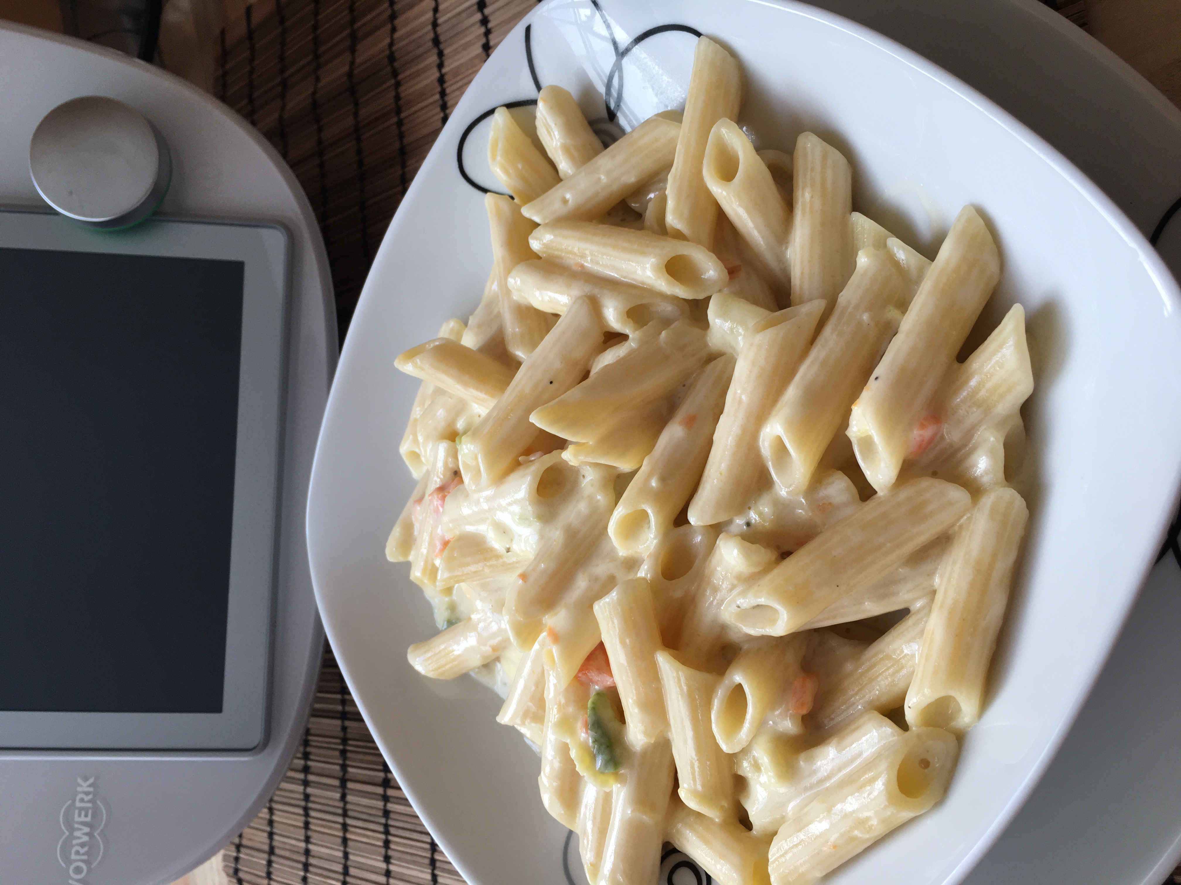 Carbonara vegetariana con Thermomix® Pastas y arroces Blog de