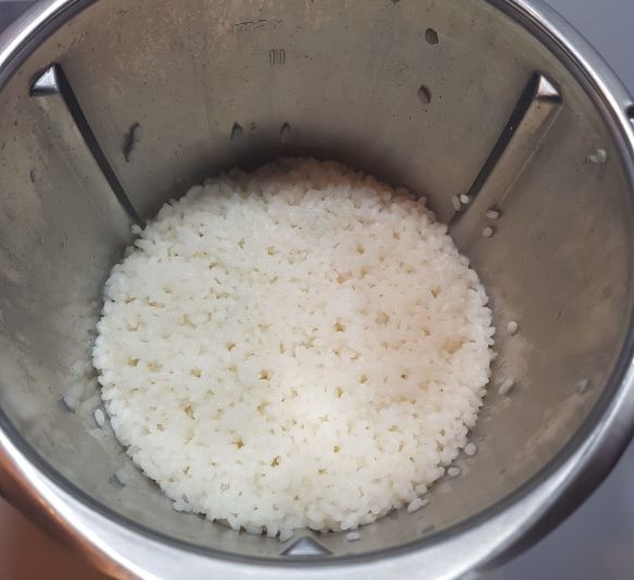 Arroz blanco (Cocción de arroz)