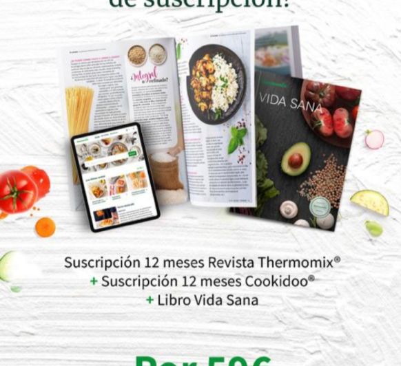 Suscripción a Cookidoo!