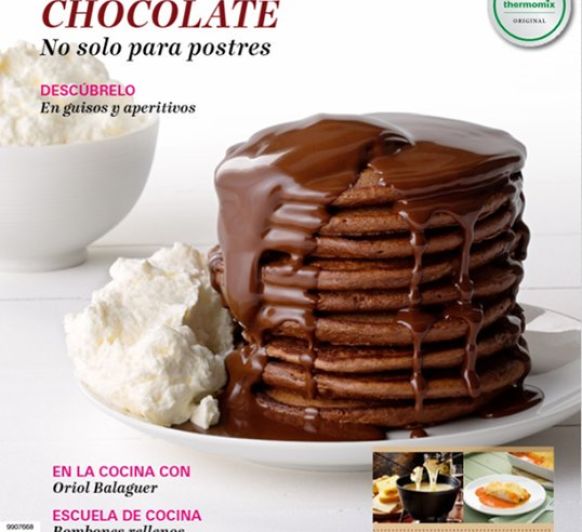 Revista Thermomix 112. Febrero.. Chocolate no sólo para postres.