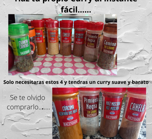 SABES HACER CURRY...