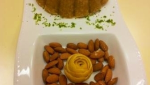 Queso de almendras.