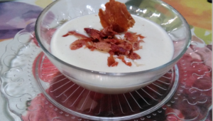 GAZPACHO DE ESPÁRRAGOS BLANCOS