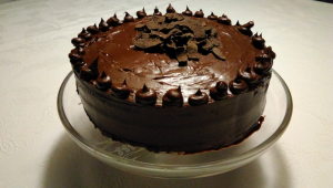 PASTEL DE CHOCOLATE CON ZANAHORIA Y PIÑA