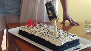 TARTA DE CERVEZA NEGRA (O TARTA GUINNESS)