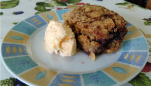 CRUMBLE CON FRUTAS